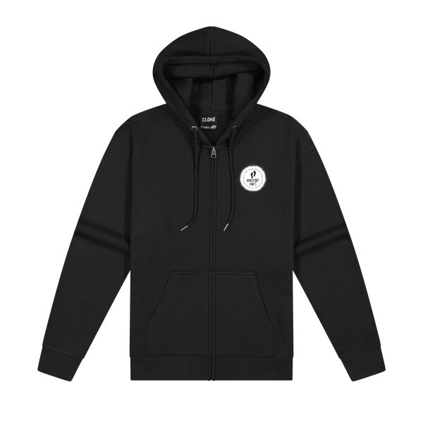 Womens Zipped Through Hoodie Thumbnail